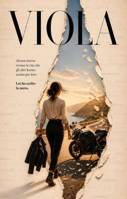 Viola: Alcune donne vivono la vita che gli altri hanno scritto per loro. Lei ha scelto la moto di K.J WILLIAMS