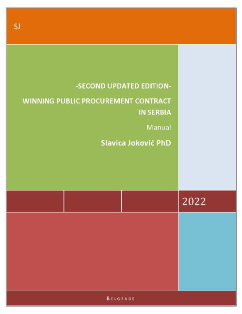 WINNING PUBLIC PROCUREMENT CONTRACTS IN SERBIA Manual SECOND UPDATED EDITION