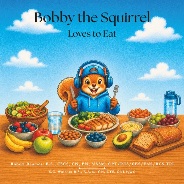 Bobby the Squirrel Loves to Eat