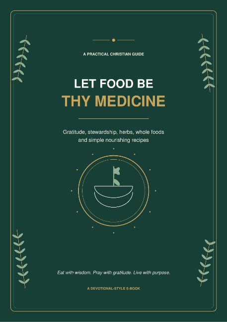 Let Food Be Thy Medicine