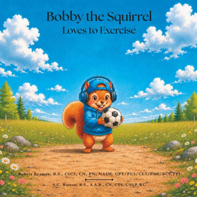 Bobby the Squirrel Loves to Exercise